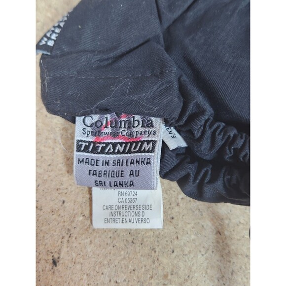 Columbia‎ sportswear Titanium Scraper Snow Winter Gloves Womens XL Black - Picture 7 of 9